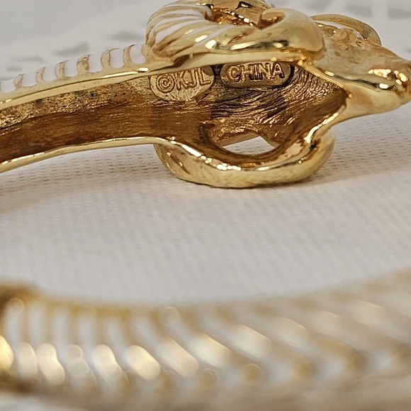 Vintage Authentic KJL Ravishing Ram Bracelet - Picture 5 of 7